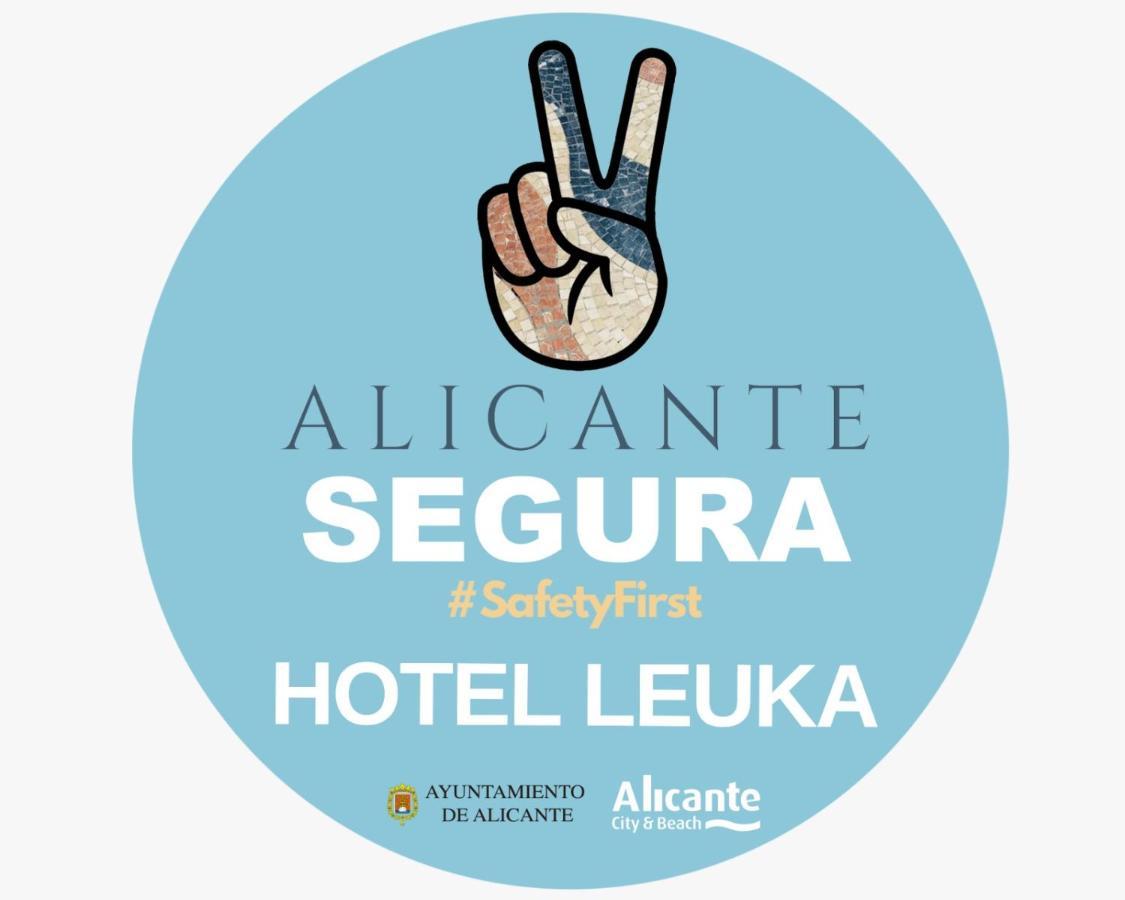 Hotel Leuka Аликанте Экстерьер фото